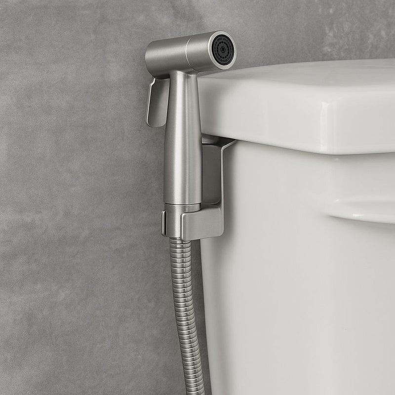 Conor Ember 1.0 Silver Handheld Bidet Spray with Installation Kit conors.com.au 