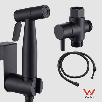 Conor Ember Black Handheld Bidet Spray with Installation Kit conors.com.au 