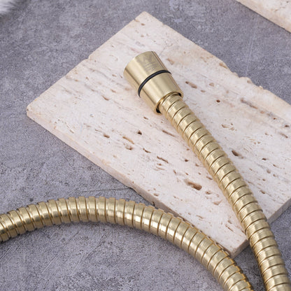 Conor Flexible Bidet Hose Gold conors.com.au 