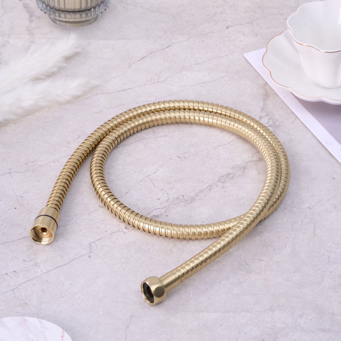 Conor Flexible Bidet Hose Gold conors.com.au 