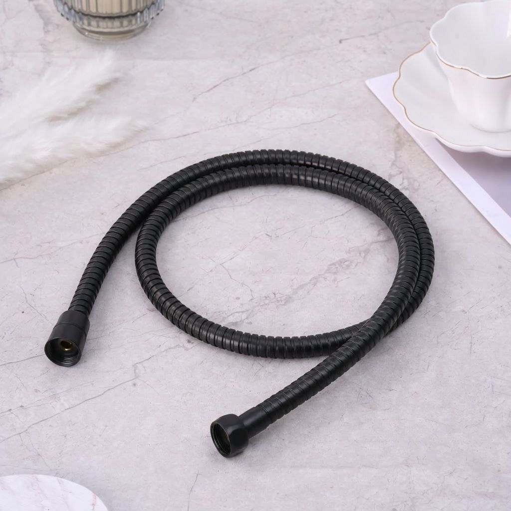 Conor Flexible Bidet Hose Matte Black conors.com.au 