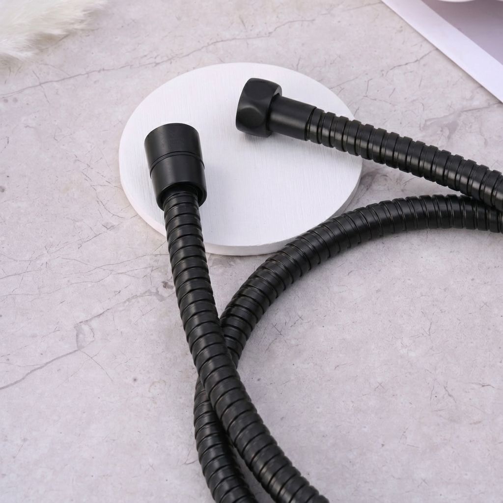 Conor Flexible Bidet Hose Matte Black conors.com.au 
