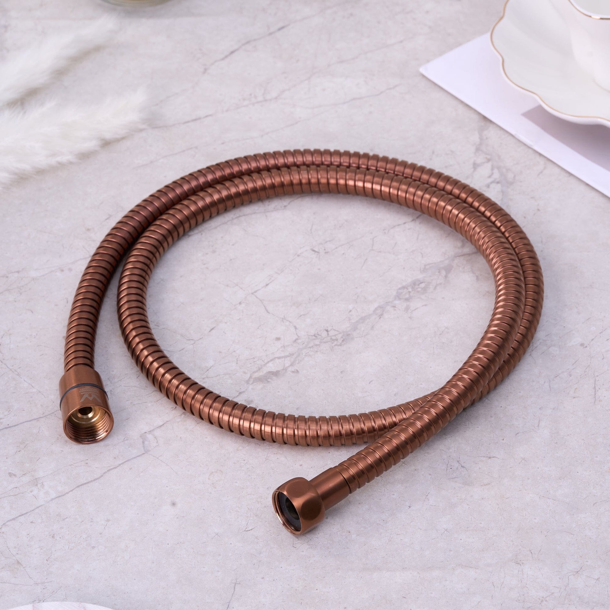 Conor Flexible Bidet Hose Rose Gold conors.com.au 