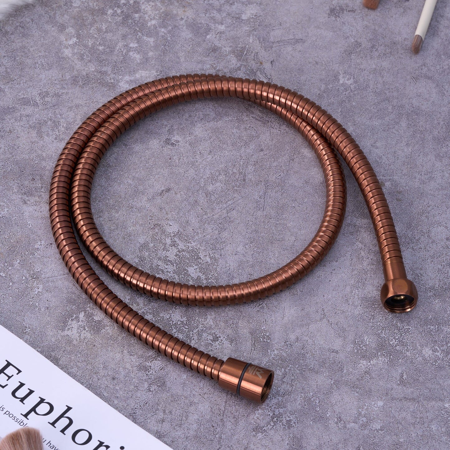 Conor Flexible Bidet Hose Rose Gold conors.com.au 