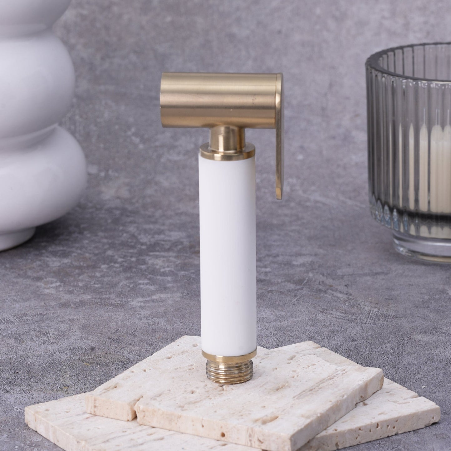 Conor Handheld Bidet Sprayer – Gold Adjustable Spray, Stainless Steel conors.com.au 