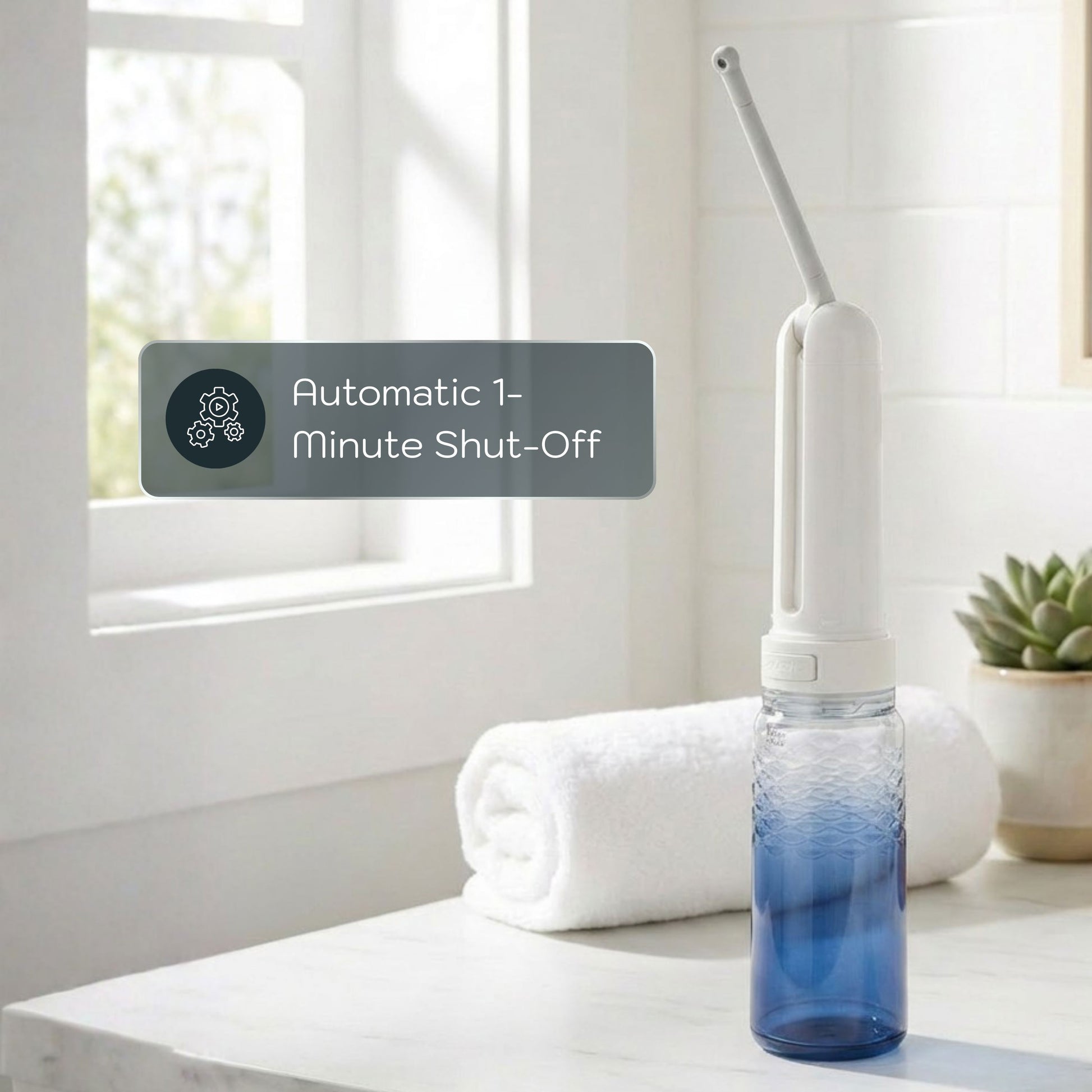 Conor Lumora Rechargeable Electric Portable Travel Bidet Sprayer - Blue conors.com.au 