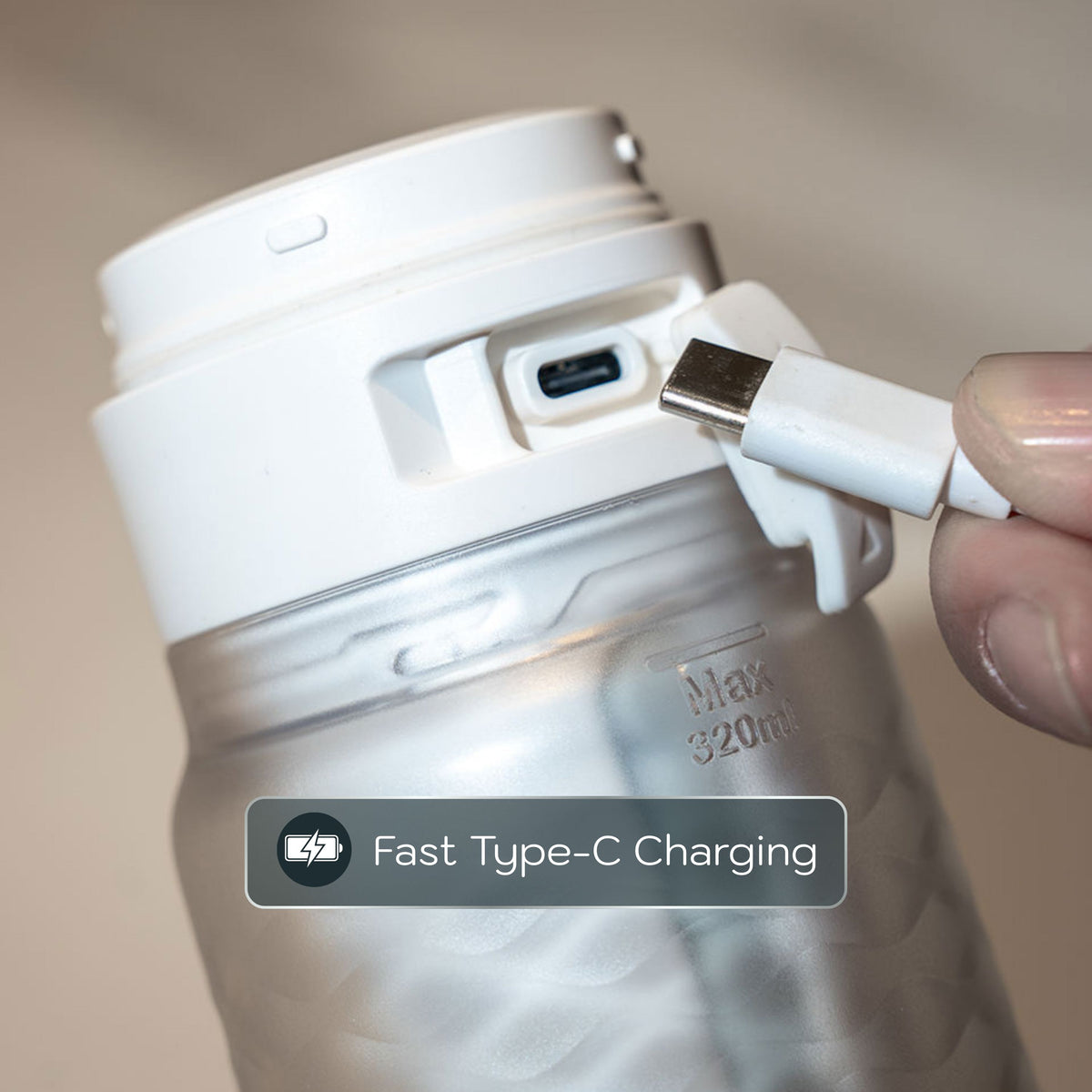USB-C Rechargeable for Home and Travel