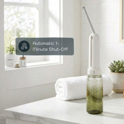 Conor Lumora Rechargeable Electric Portable Travel Bidet Sprayer - Green conors.com.au 