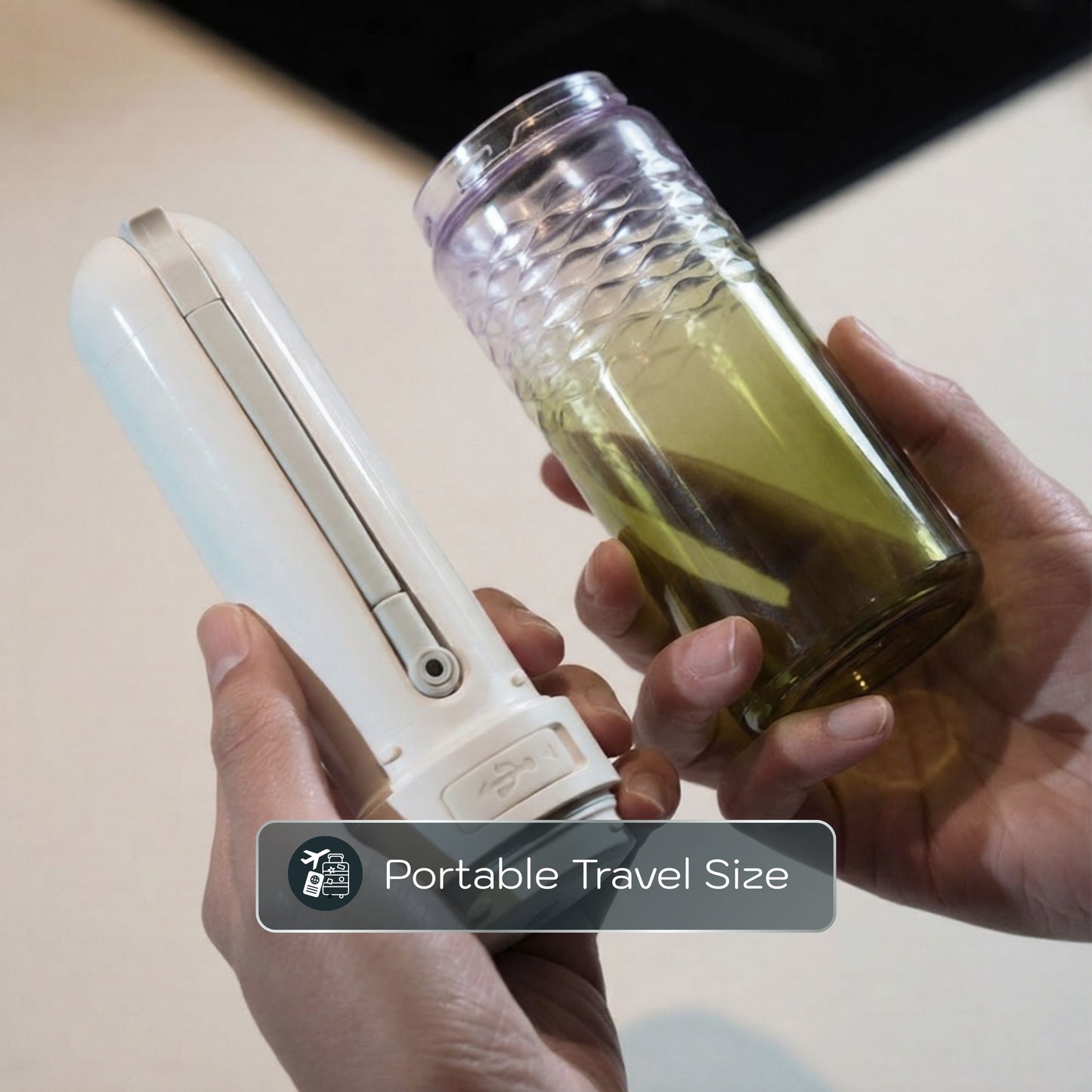 Conor Lumora Rechargeable Electric Portable Travel Bidet Sprayer - Green conors.com.au 