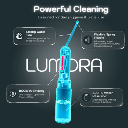 Conor Lumora Rechargeable Electric Portable Travel Bidet Sprayer - Green conors.com.au 