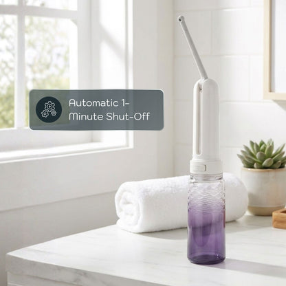 Conor Lumora Rechargeable Electric Portable Travel Bidet Sprayer - Purple conors.com.au 