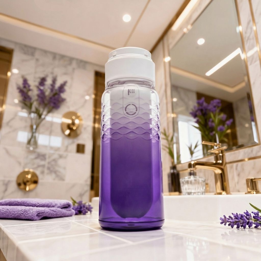 Conor Lumora Rechargeable Electric Portable Travel Bidet Sprayer - Purple conors.com.au 
