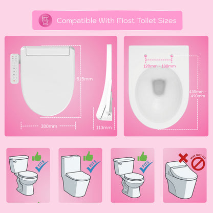 Conor Lyra Smart Bidet Seat with Installation Kit Conor 