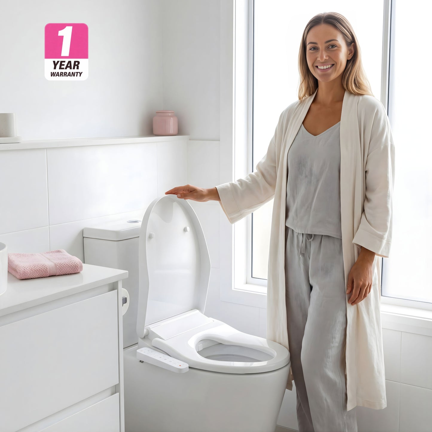 Conor Lyra Smart Bidet Seat with Installation Kit Conor 