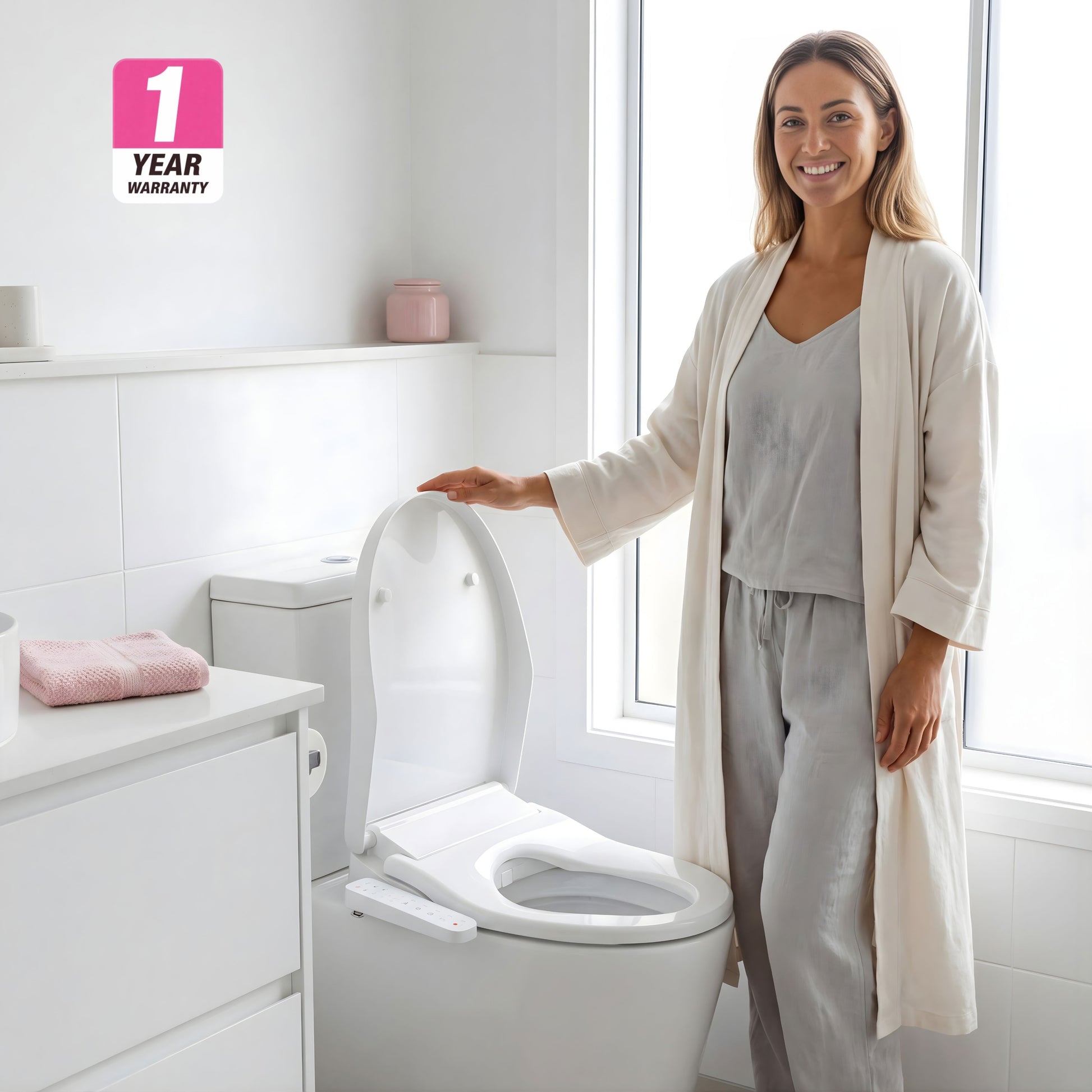 Conor Lyra Smart Bidet Seat with Installation Kit Conor 
