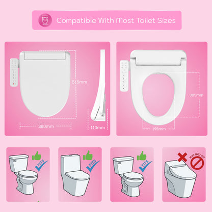 Conor Lyra Smart Bidet Seat with Installation Kit Conor 