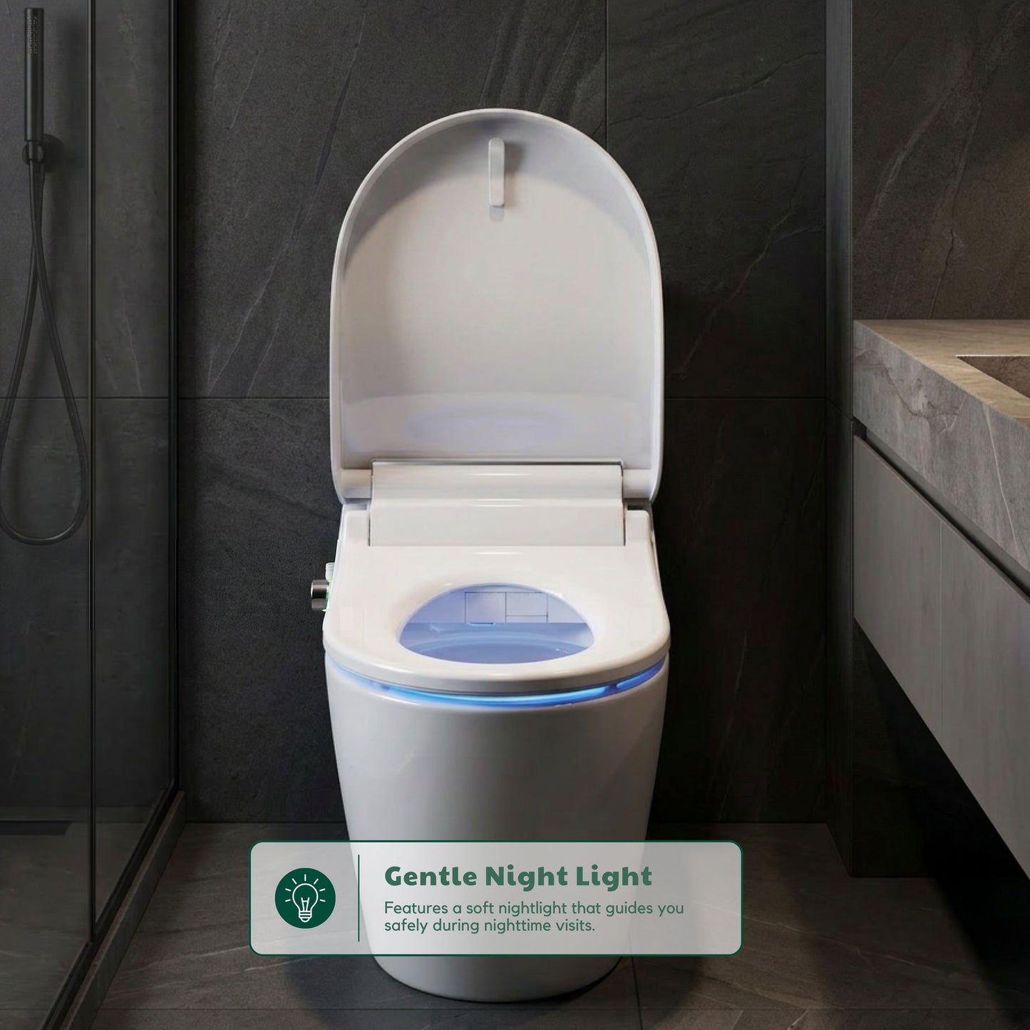 Conor Nova Smart Bidet Seat with Remote Control & Installation Kit Conor 