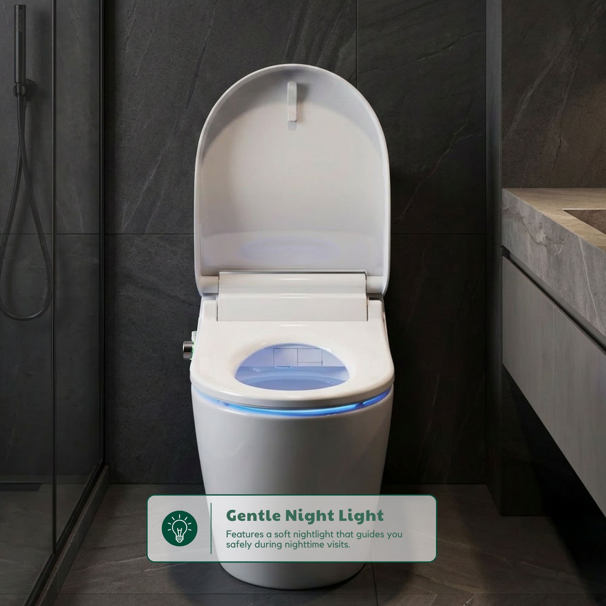 Conor Nova Smart Bidet Seat with Remote Control & Installation Kit Conor 