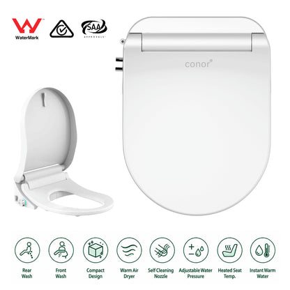 Conor Nova Smart Bidet Seat with Remote Control & Installation Kit Conor 
