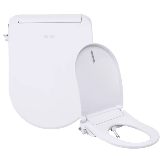 Conor Premium D Shape Heated Smart Bidet Toilet Seat with Installation Kit CONOR BIDET