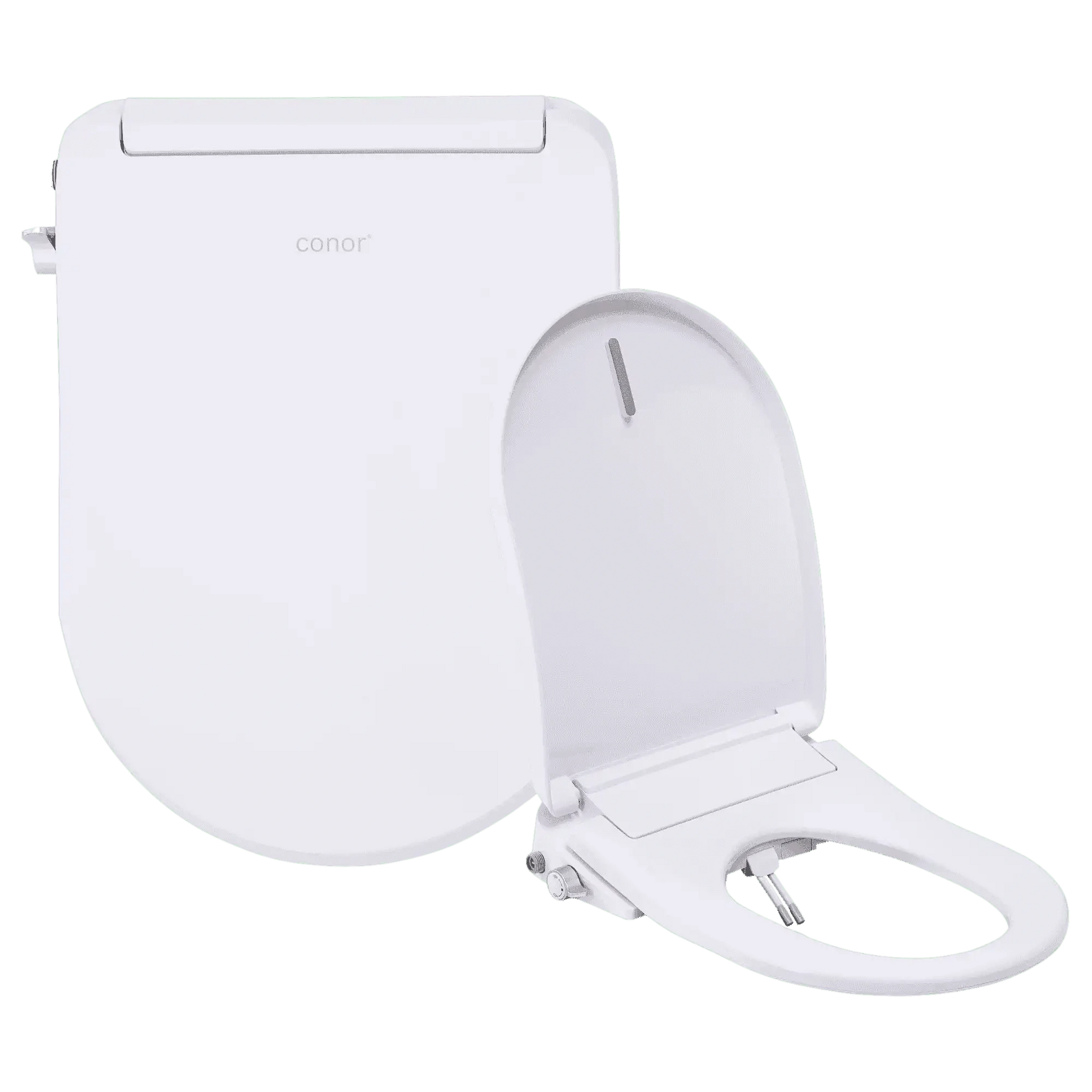 Conor Premium D Shape Heated Smart Bidet Toilet Seat with Installation Kit CONOR BIDET 