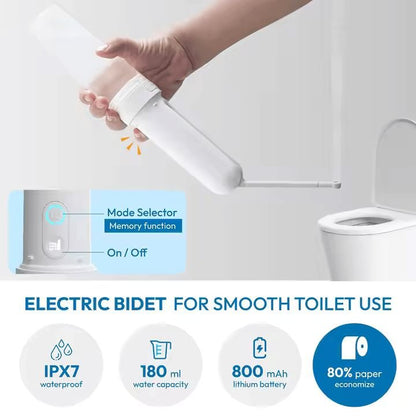 Conor Lumora Rechargeable Electric Portable Travel Bidet Sprayer