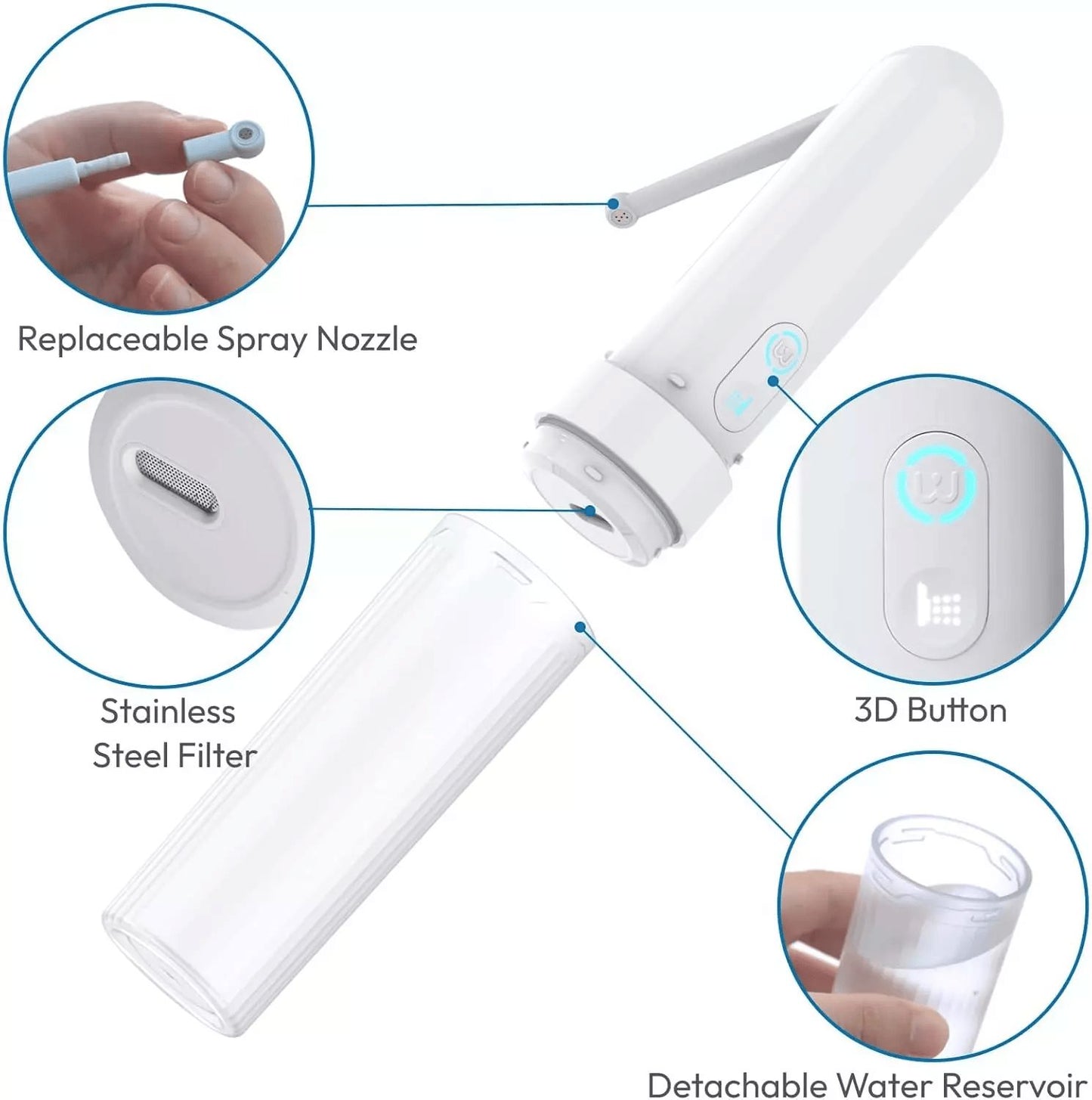 Conor Premium Rechargeable Electric Portable Travel Bidet Sprayer