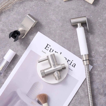 Conor Premium White Handheld Bidet Spray with Installation Kit conors.com.au 