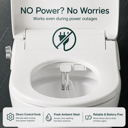Conor Sylora Smart Bidet Toilet Seat with Installation Kit CONOR BIDET 