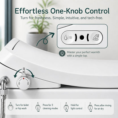 Conor Sylora Smart Bidet Toilet Seat with Installation Kit CONOR BIDET 