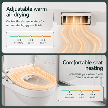 Conor Sylora Smart Bidet Toilet Seat with Installation Kit CONOR BIDET 