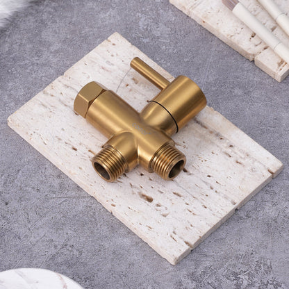 Conor T Adapter/T Valve Gold conors.com.au 