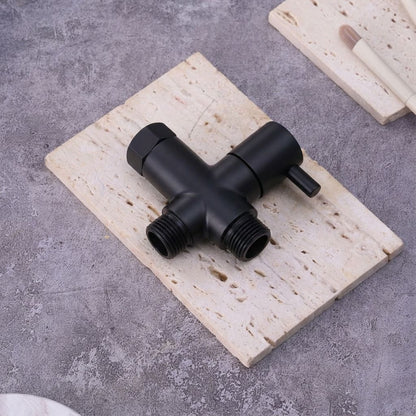 Conor T Adapter/T Valve Matt Black conors.com.au 