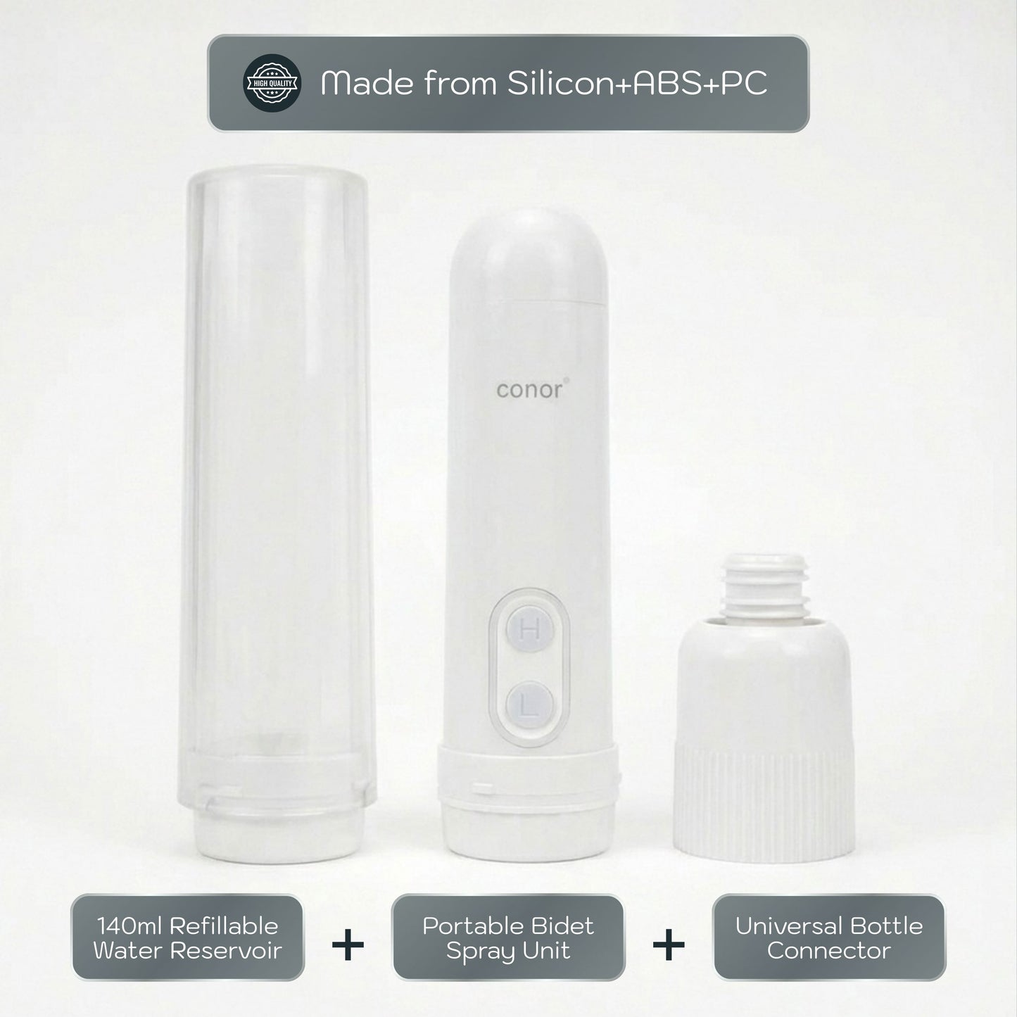 Conor Veyra Portable Bidet Sprayer – Compact Travel Bidet conors.com.au 