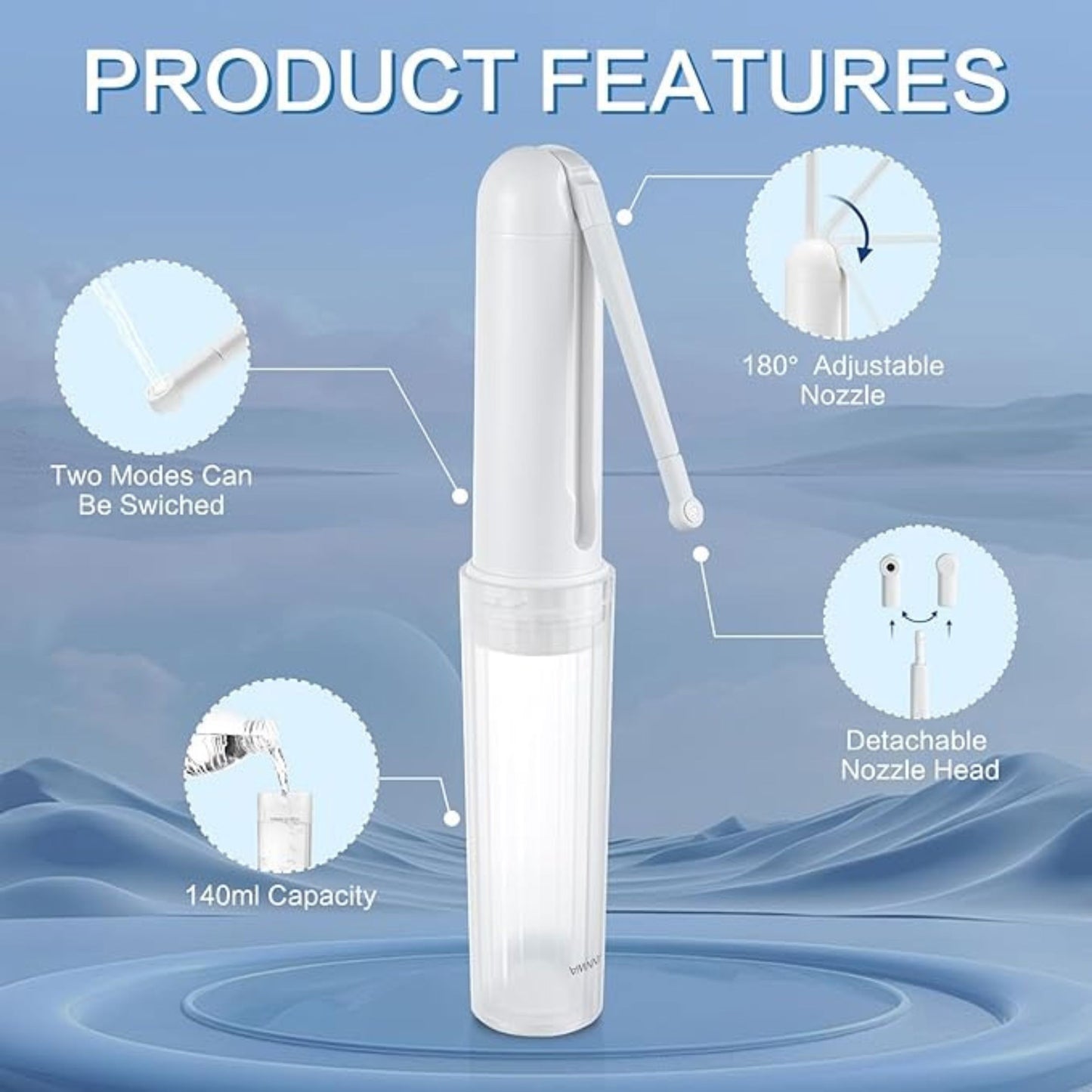 Conor Veyra Portable Bidet Sprayer – Compact Travel Bidet conors.com.au 