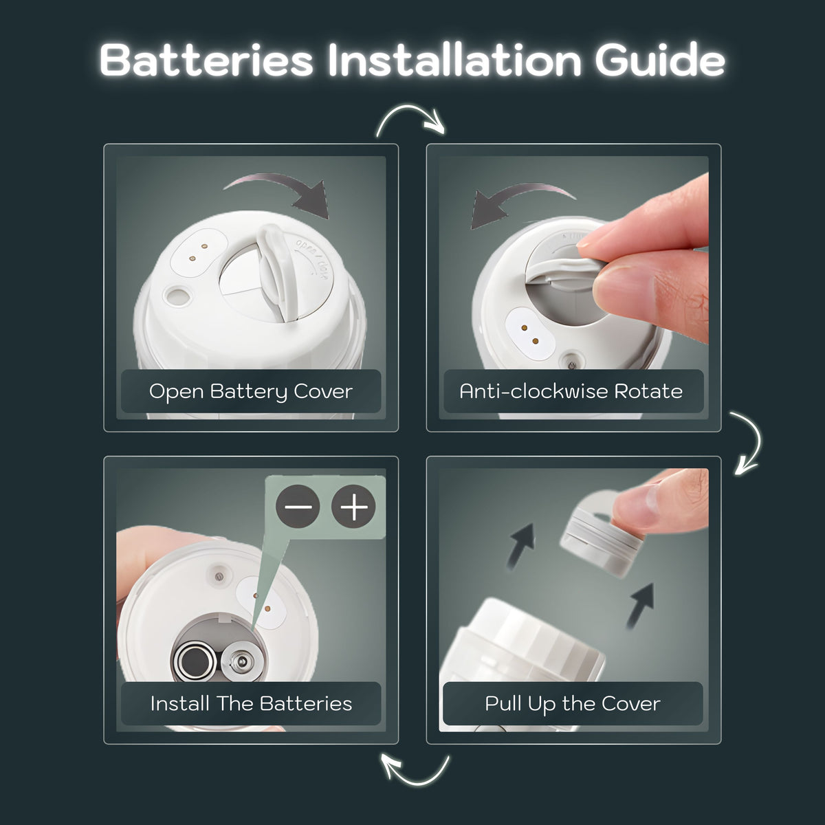 AAA Battery-Operated - No Charging Required