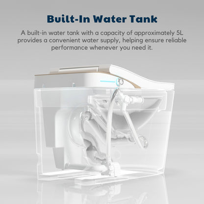 Conor Viora Grey Smart Bidet Toilet - Auto-Open Lid, Heated Seat and Infrared UV Hygiene conors.com.au 