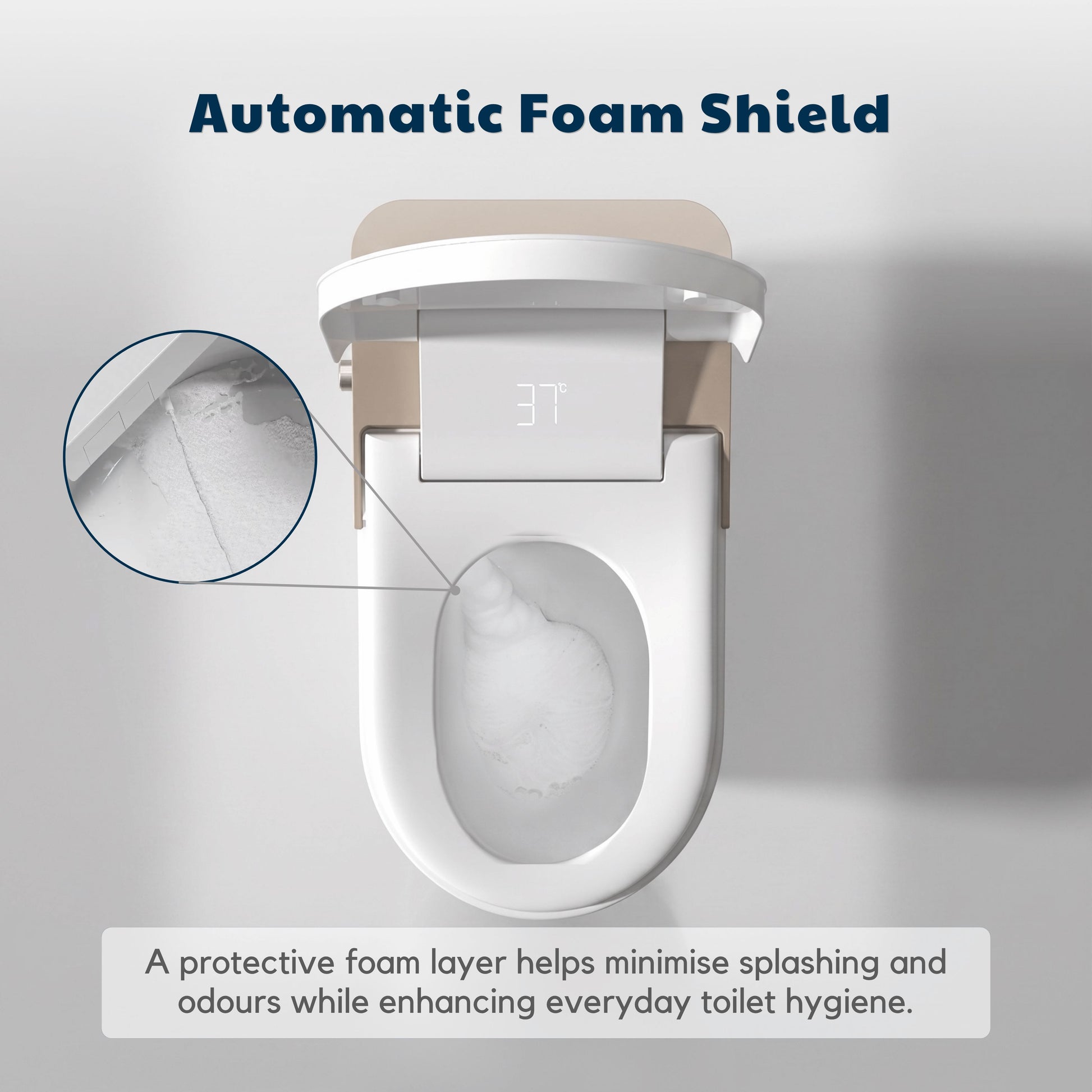 Conor Viora Smart Bidet Toilet - Auto-Open Lid, Heated Seat and Infrared UV Hygiene conors.com.au 