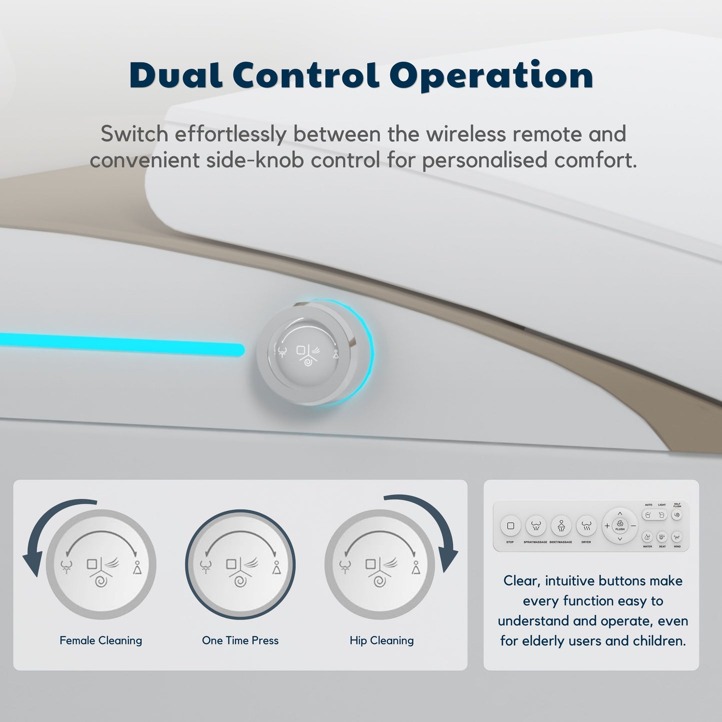 Conor Viora Smart Bidet Toilet - Auto-Open Lid, Heated Seat and Infrared UV Hygiene conors.com.au 