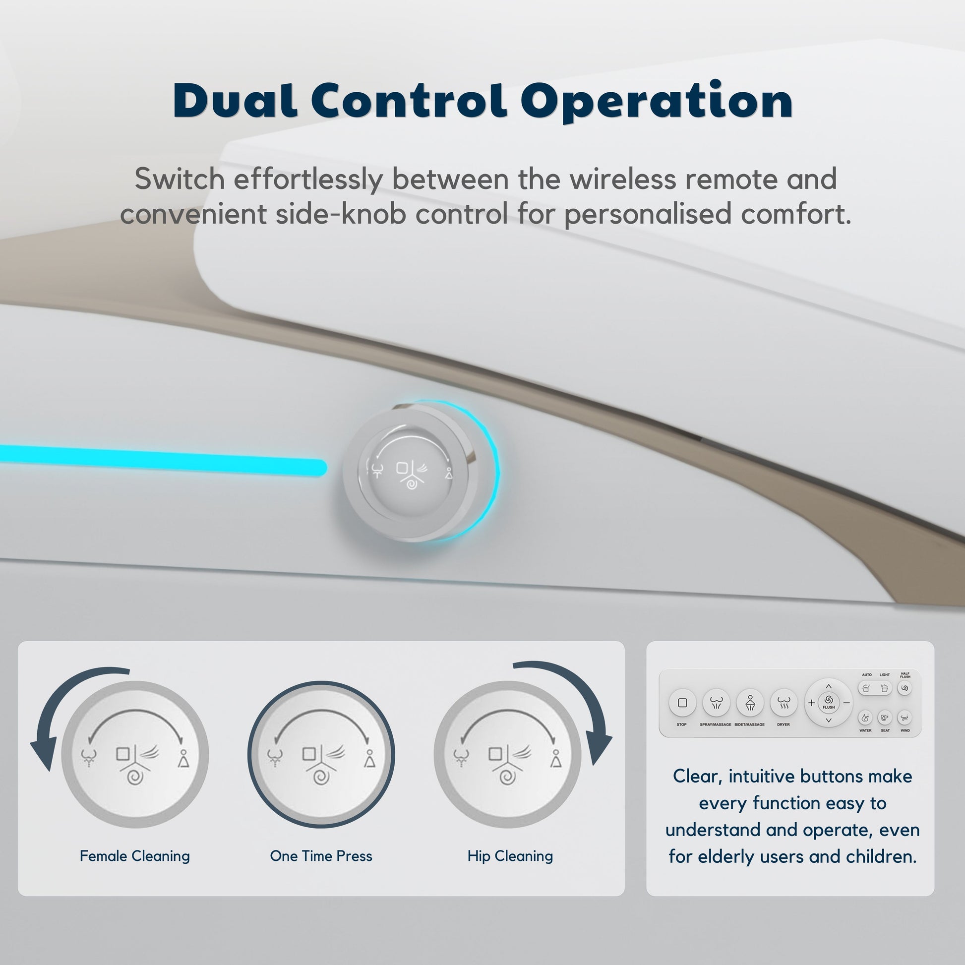 Conor Viora Smart Bidet Toilet - Auto-Open Lid, Heated Seat and Infrared UV Hygiene conors.com.au 