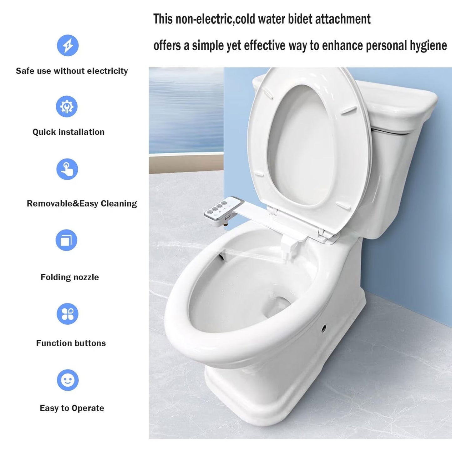 Conor Zerra Bidet Attachment with Kit conors.com.au 