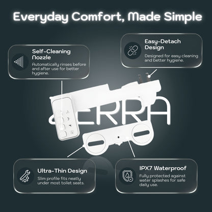 Conor Zerra Bidet Attachment with Kit conors.com.au 