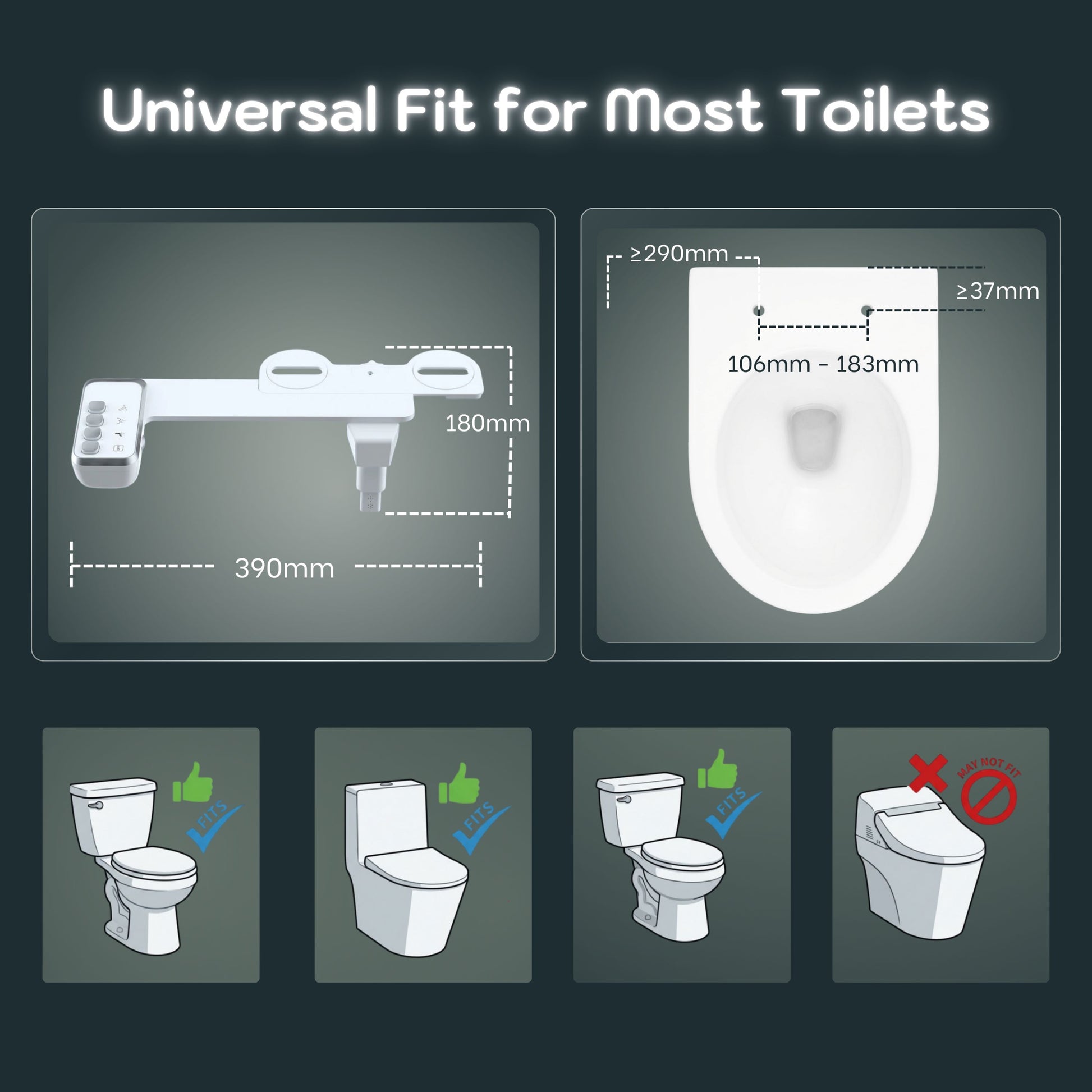 Conor Zerra Bidet Attachment with Kit conors.com.au 