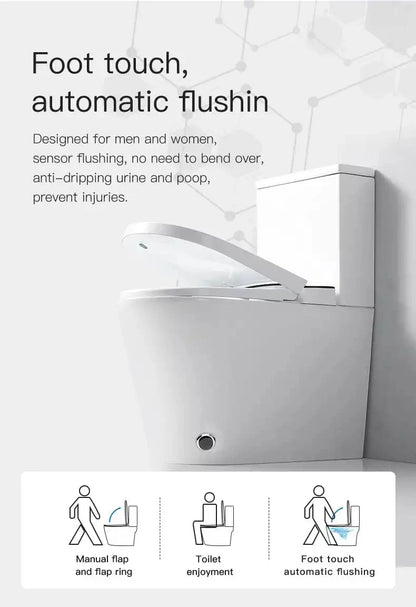 FlushGreen Smart Toilet Integrated conors.com.au 