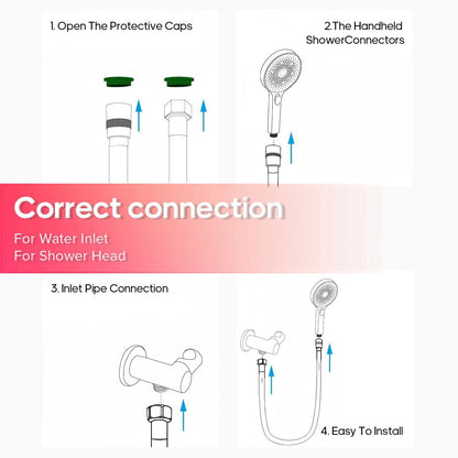 Premium Flexible Bidet Hose Gold conors.com.au 