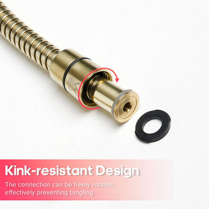 Premium Flexible Bidet Hose Gold conors.com.au 