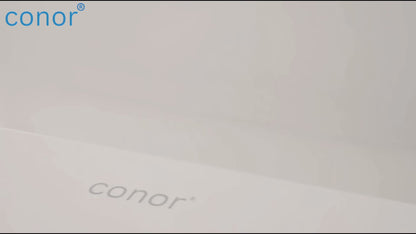 Conor Elara Non Electric D Shape Bidet Toilet Seat with Installation Kit