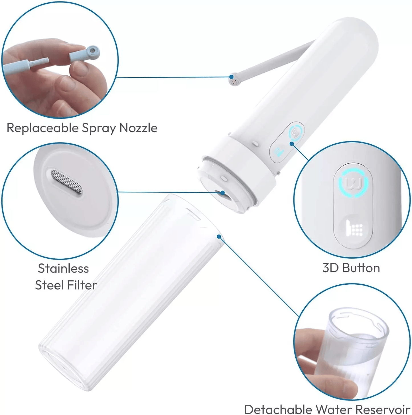 Conor Rechargeable Electric Portable Travel Bidet Sprayer