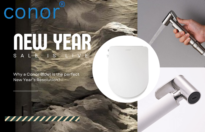 Why a Conor Bidet is the perfect New Year’s Resolution?