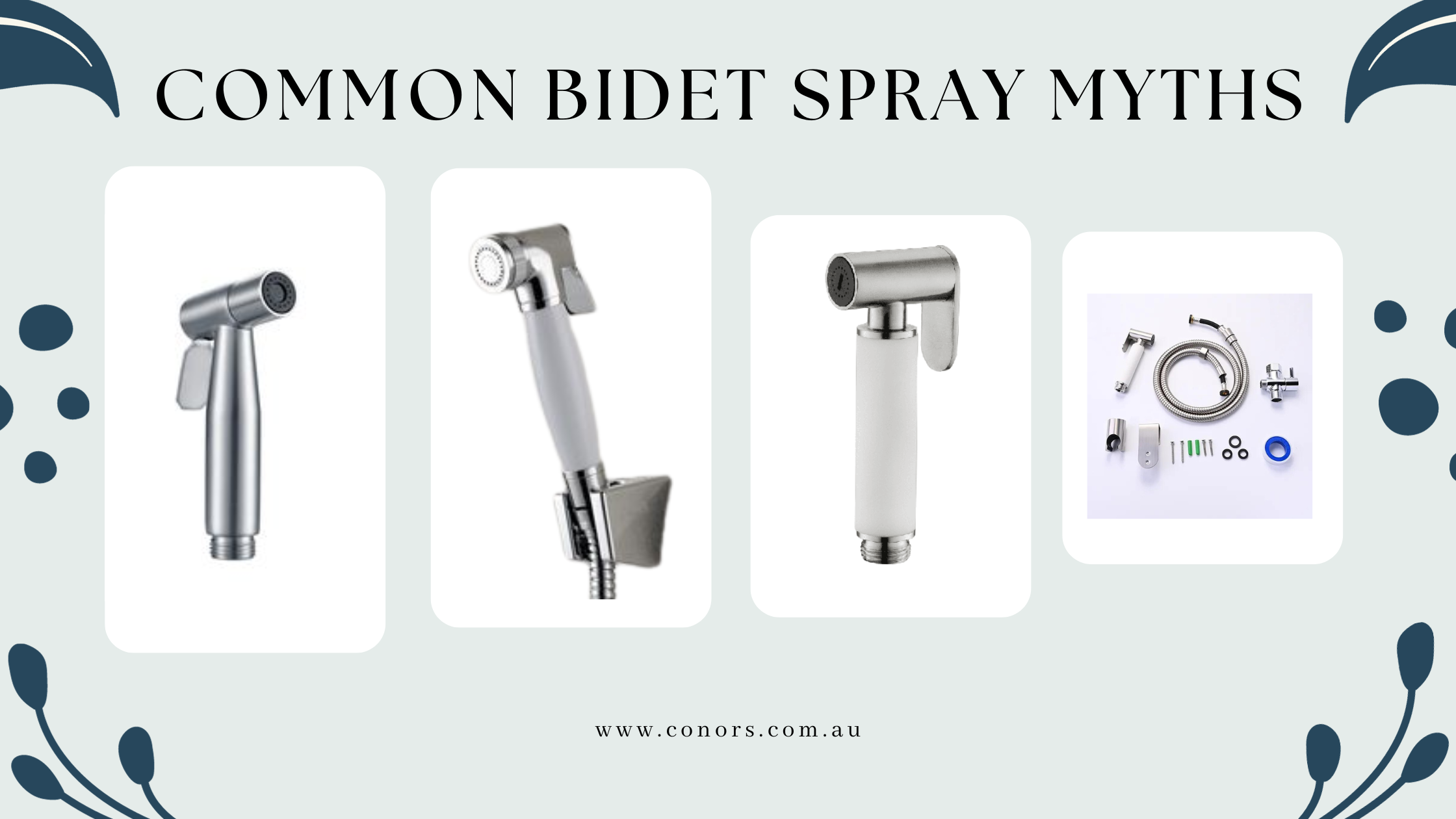 Common Bidet Spray Myths